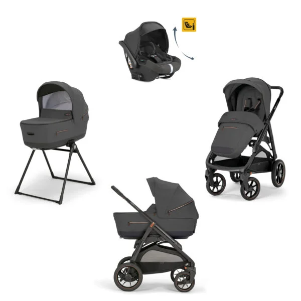 Inglesina Aptica XT Quattro + Inglesina Darwin Recline i-Size | 4'lü Sistem | 2024 Renkler