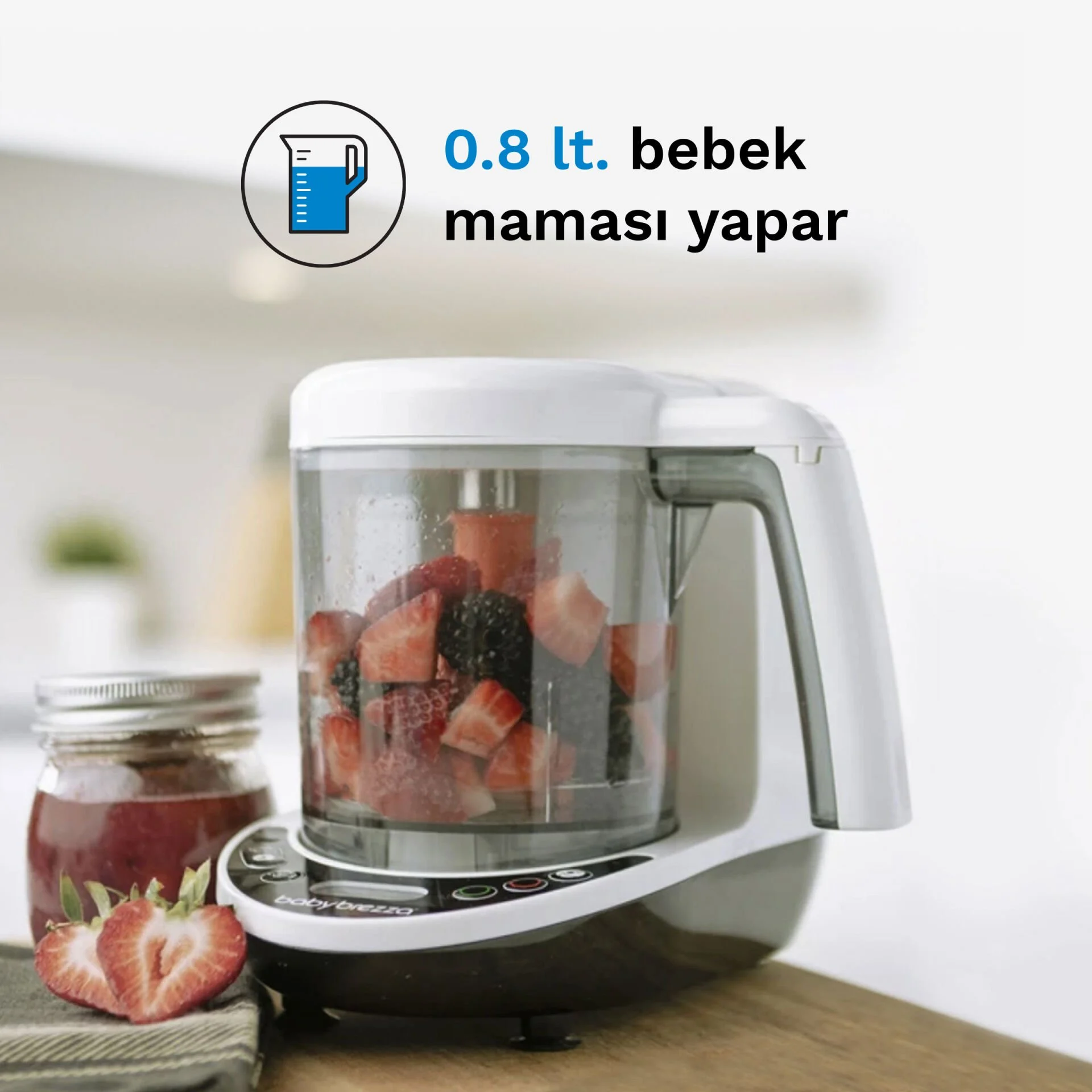 Baby Brezza Food Maker Deluxe 6 Baby Brezza Food Maker Deluxe - Görsel 6